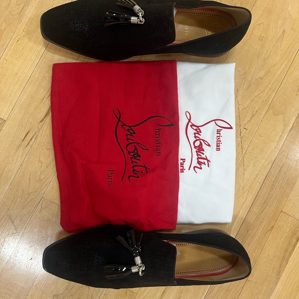 Christian Louboutin shoes men size 13 only worn once without the box